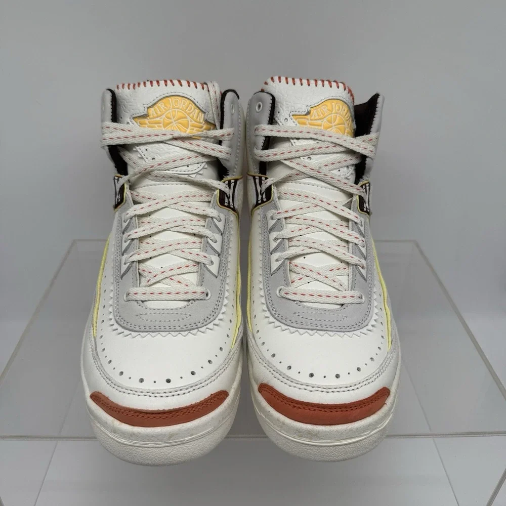 Men's Air Jordan Retro 2 II Maison Chateau Rouge Chicago Youth DO5254-180 Size 9